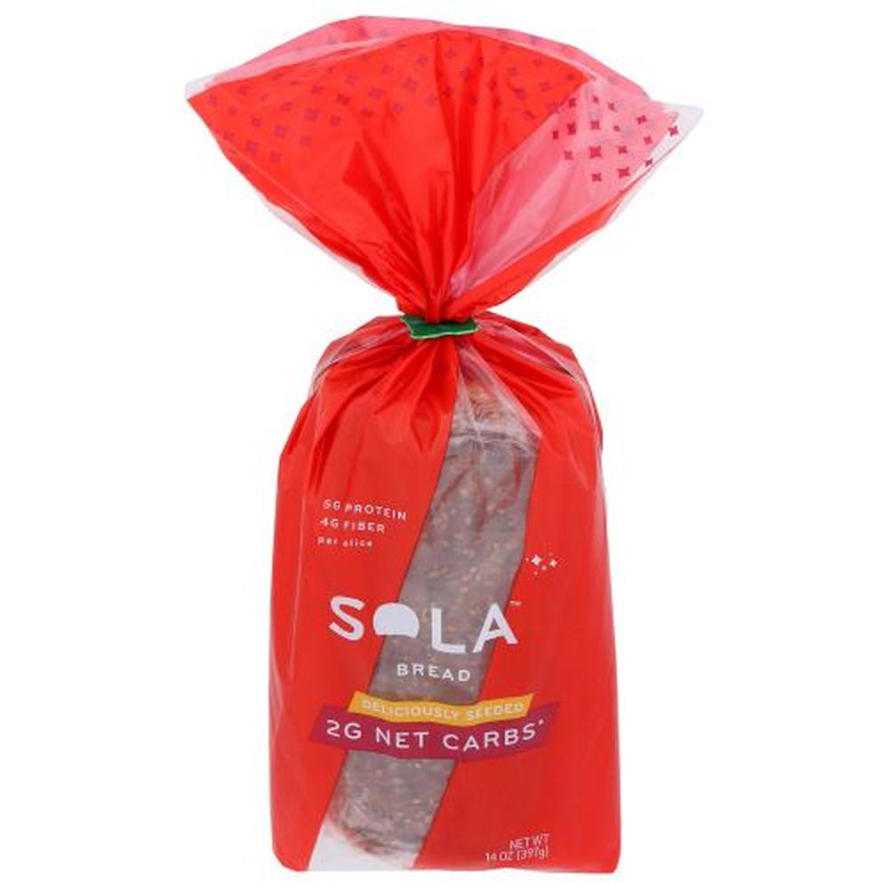 Sola Deliciously Seeded Bread, 14 Ounce -- 6 Per Case