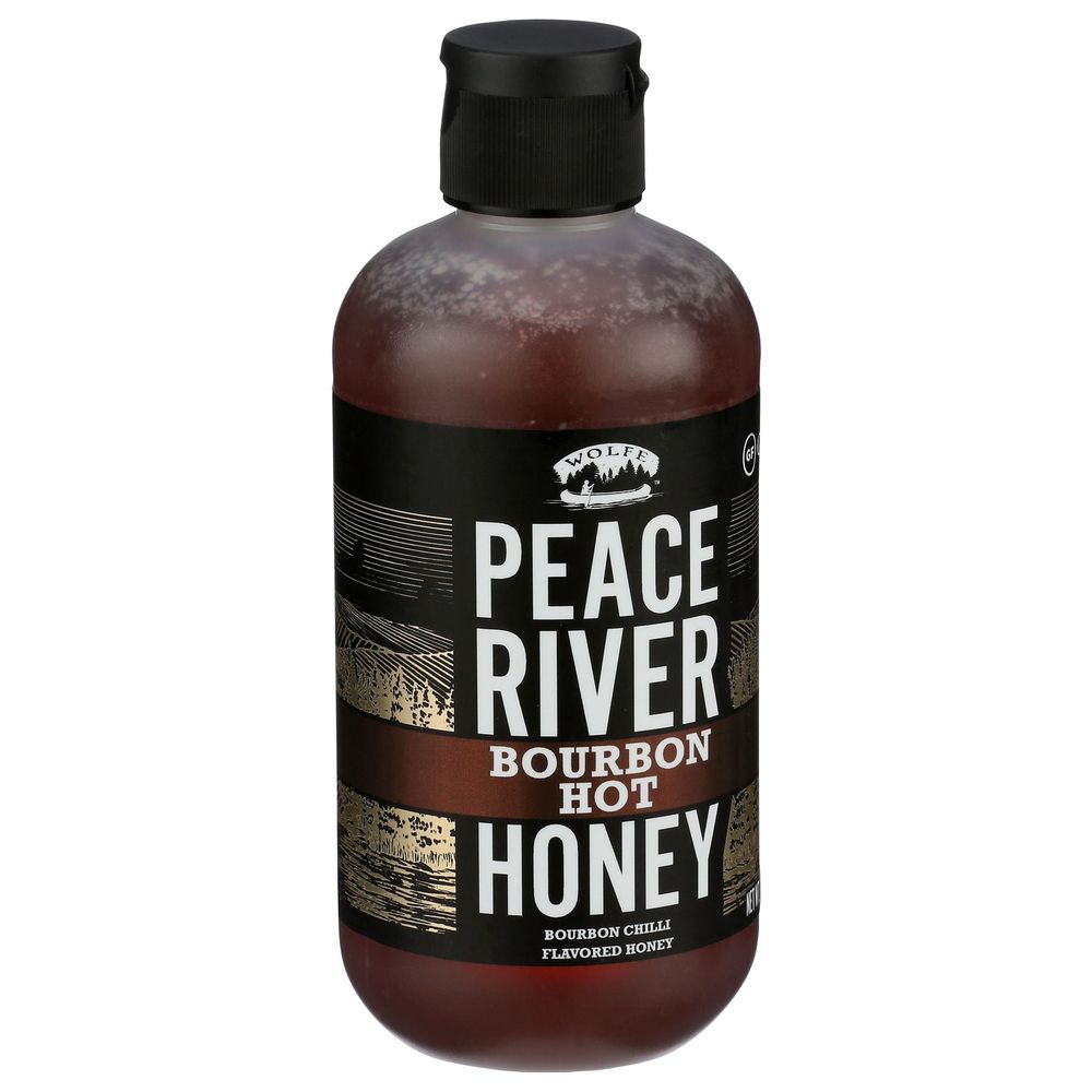 Peace River Bourbon Hot Honey, 12 Ounce -- 6 Per Case