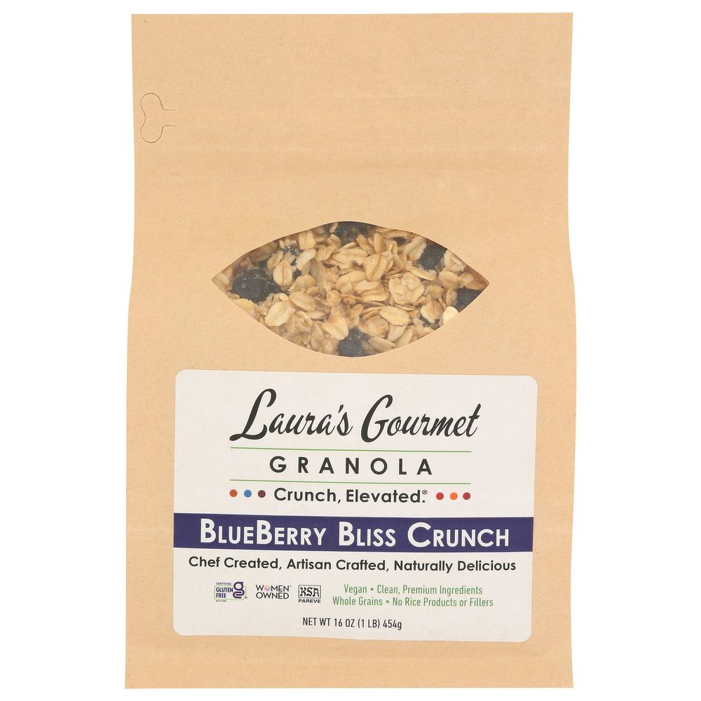 Lauras Gourmet Blueberry Bliss Crunch Granola 16 Ounce 6 Per Case lauras-gourmet-blueberry-bliss-crunch-granola-16-ounce-6-per-case