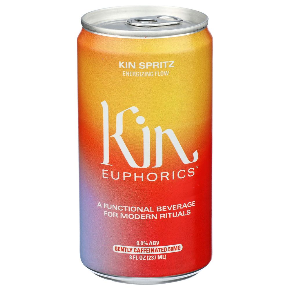 Kin Euphorics Kin Spritz Non Alcoholic Beverage, 8 Fluid Ounce -- 24 ...