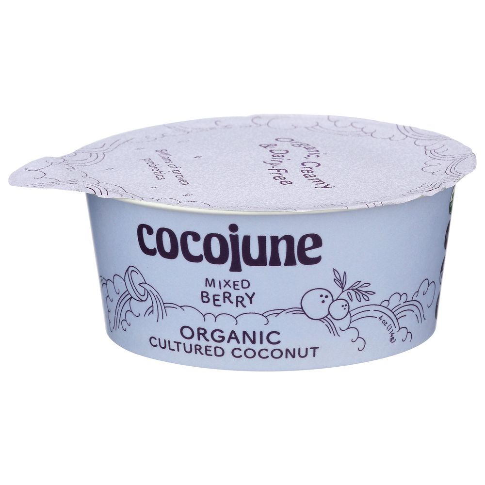 Cocojune Organic Mixed Berry Cultured Coconut Yogurt