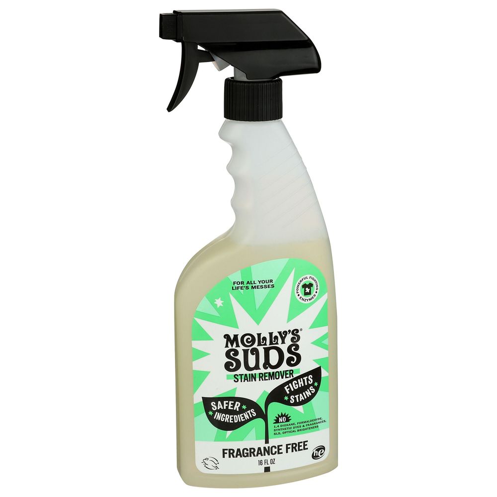 Molly's Suds Unscented Stain Remover Spray, 16 Fluid Ounce -- 6 Per Case