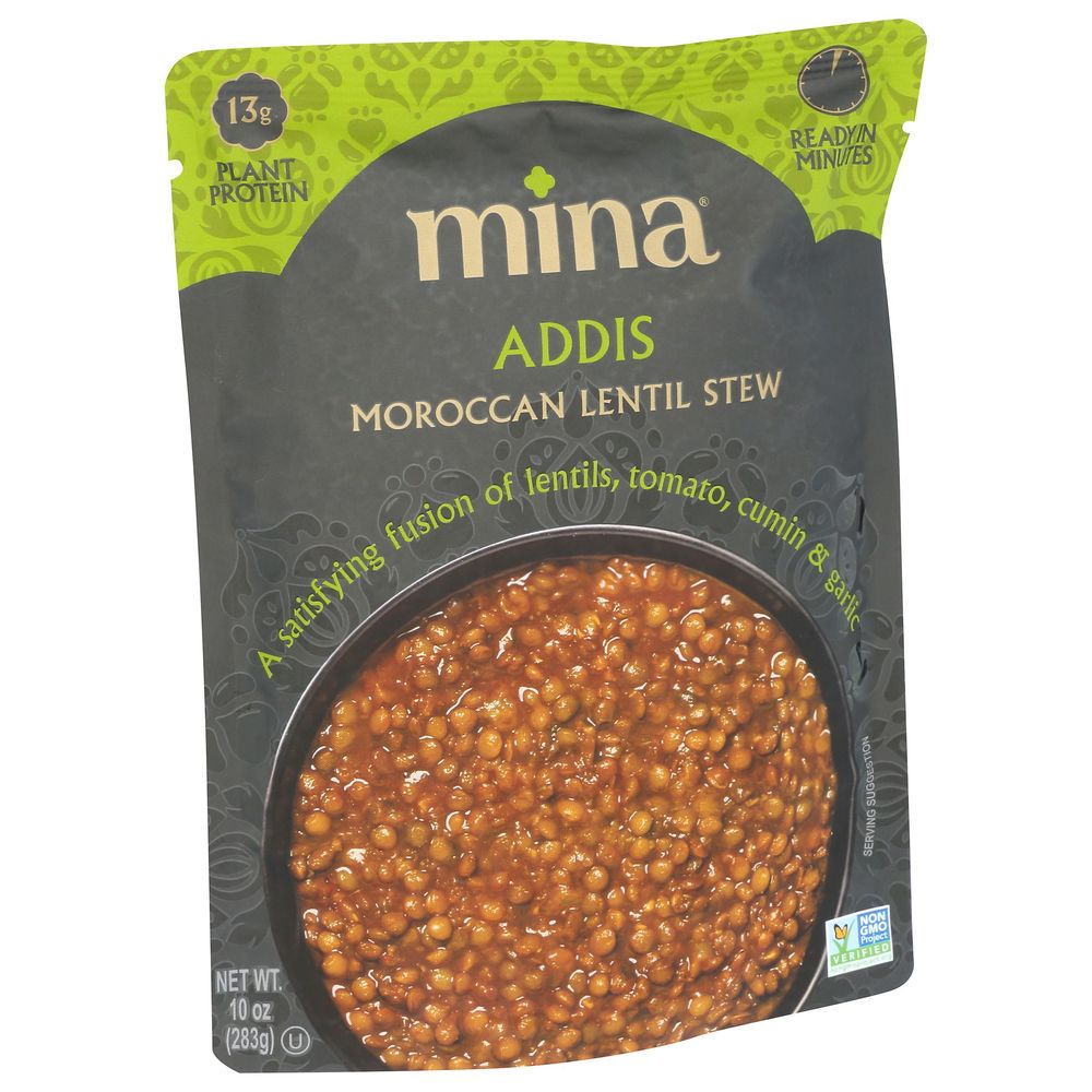 Mina Addis Moroccan Lentil Stew, 10 Ounce -- 6 Per Case