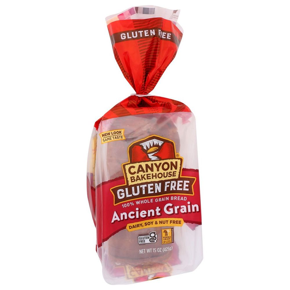 Canyon Bakehouse Gluten Free Ancient Grain Bread, 15 Ounce -- 6 Per Case