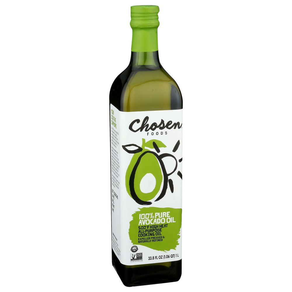 Chosen Foods 100 Percent Pure Avocado Oil, 33.8 Fluid Ounce -- 4 Per Case