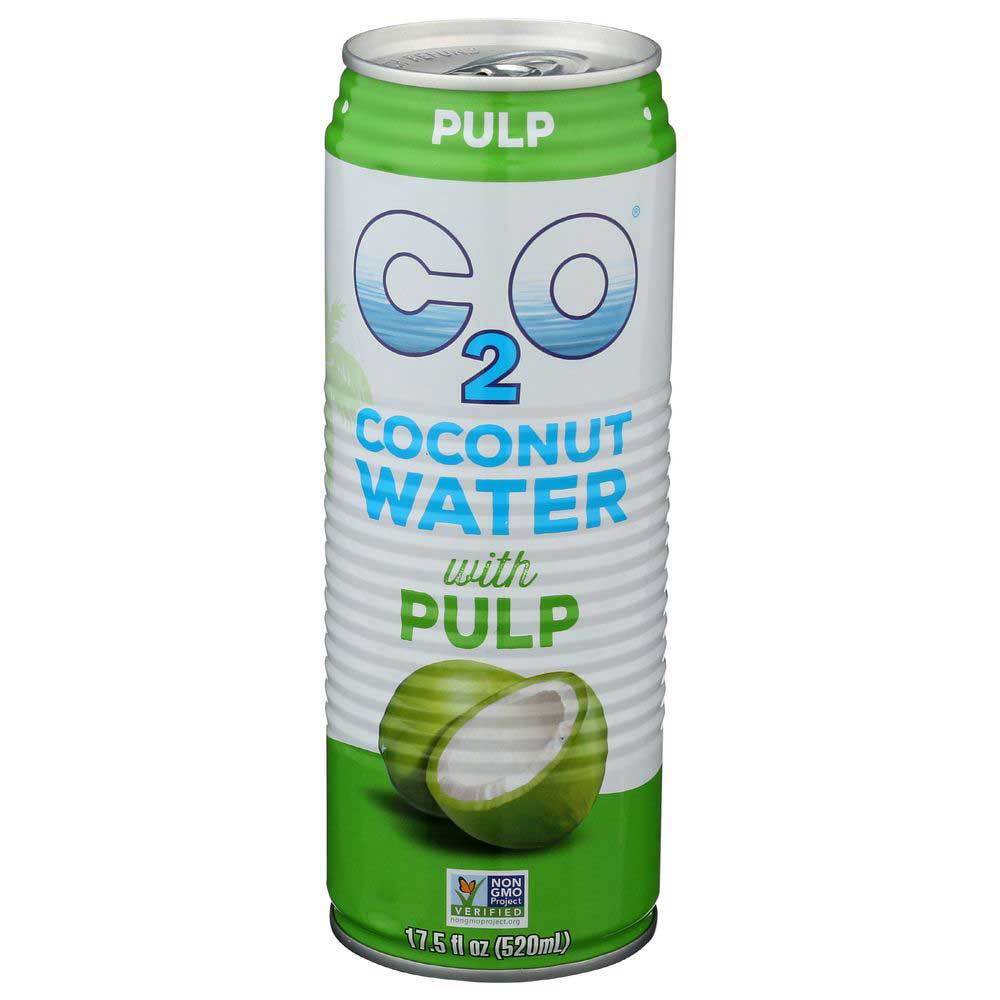 C2O Pure Coconut Water with Pulp Case FoodServiceDirect