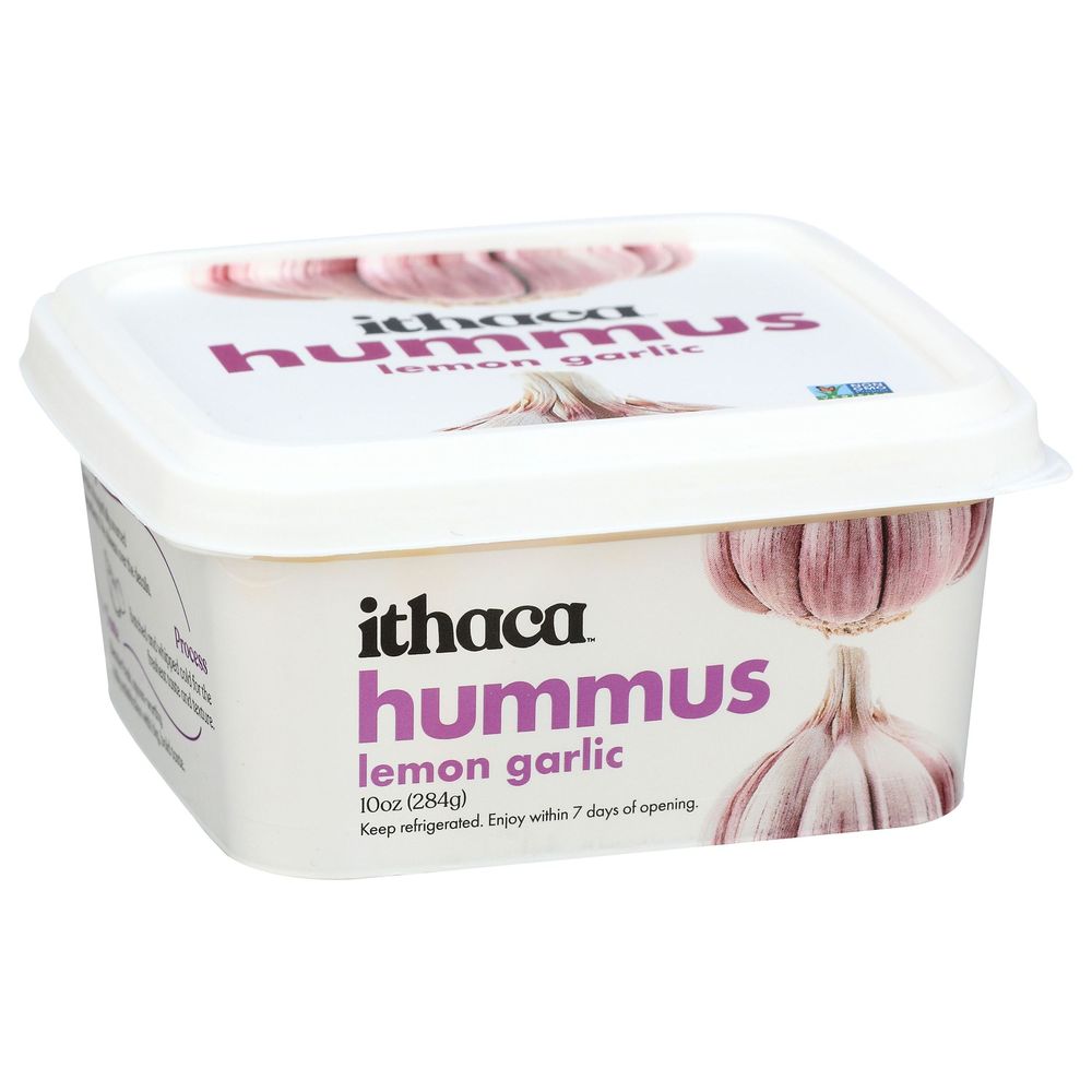 Ithaca Lemon Garlic Hummus, 10 Ounce -- 6 Per Case