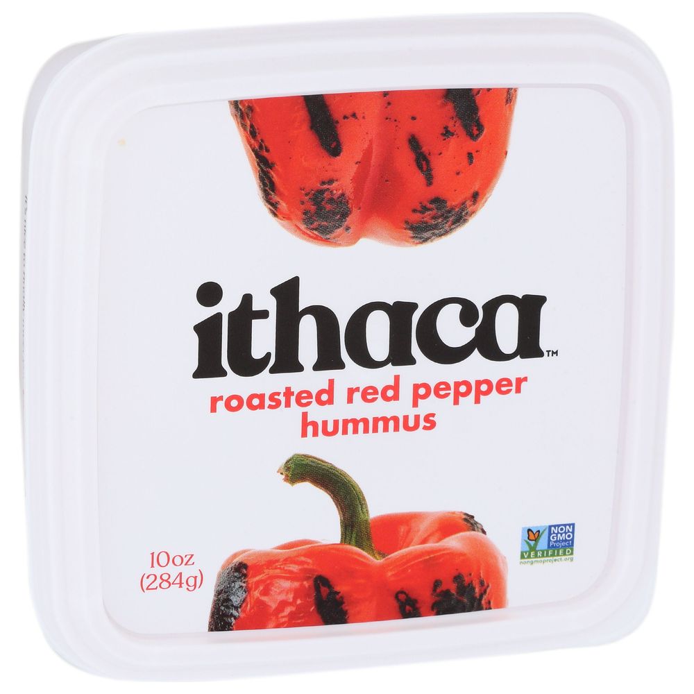 Ithaca Cold Crafted Roasted Red Pepper Hummus, 10 Ounce -- 6 Per Case