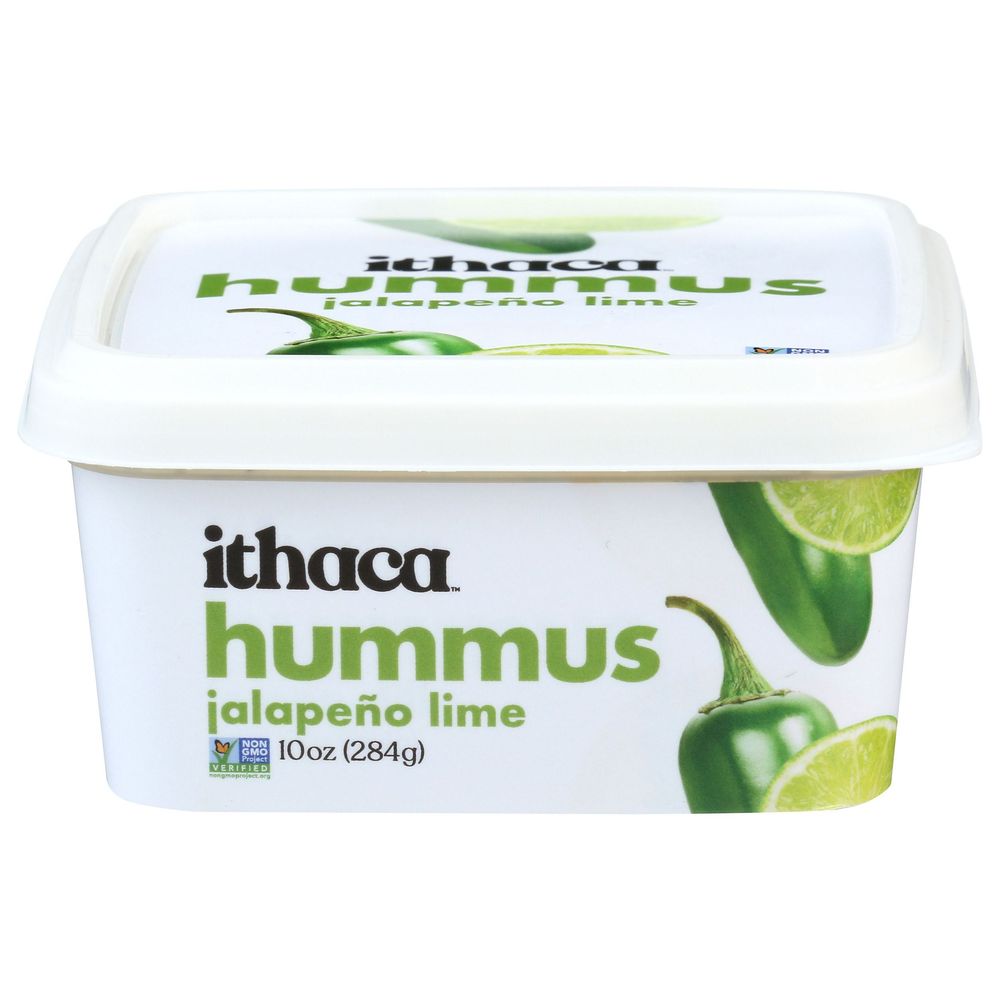 Ithaca Jalapeno Lime Hummus, 10 Ounce -- 6 Per Case