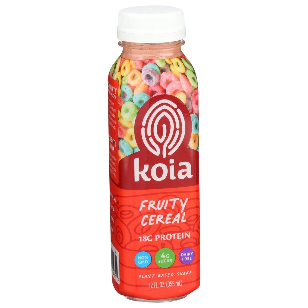Koia Fruity Cereal Shake, 12 Fluid Ounce -- 6 Per Case