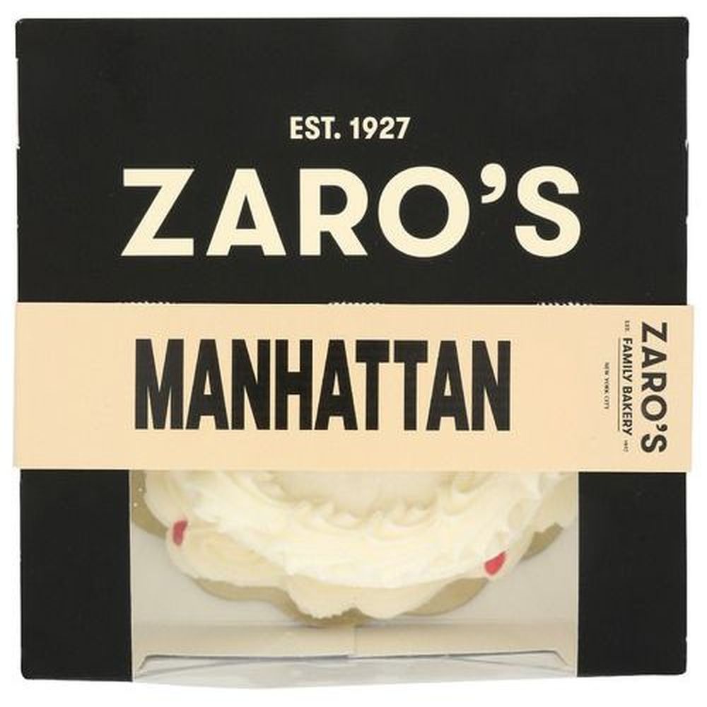 Zaros Family Bakery Manhattan Cake, 15.2 Ounce -- 8 Per Case