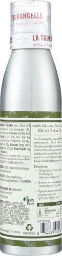 La Tourangelle Organic Extra Virgin Olive Spray Oil, 147 Ml -- 6 Per Case