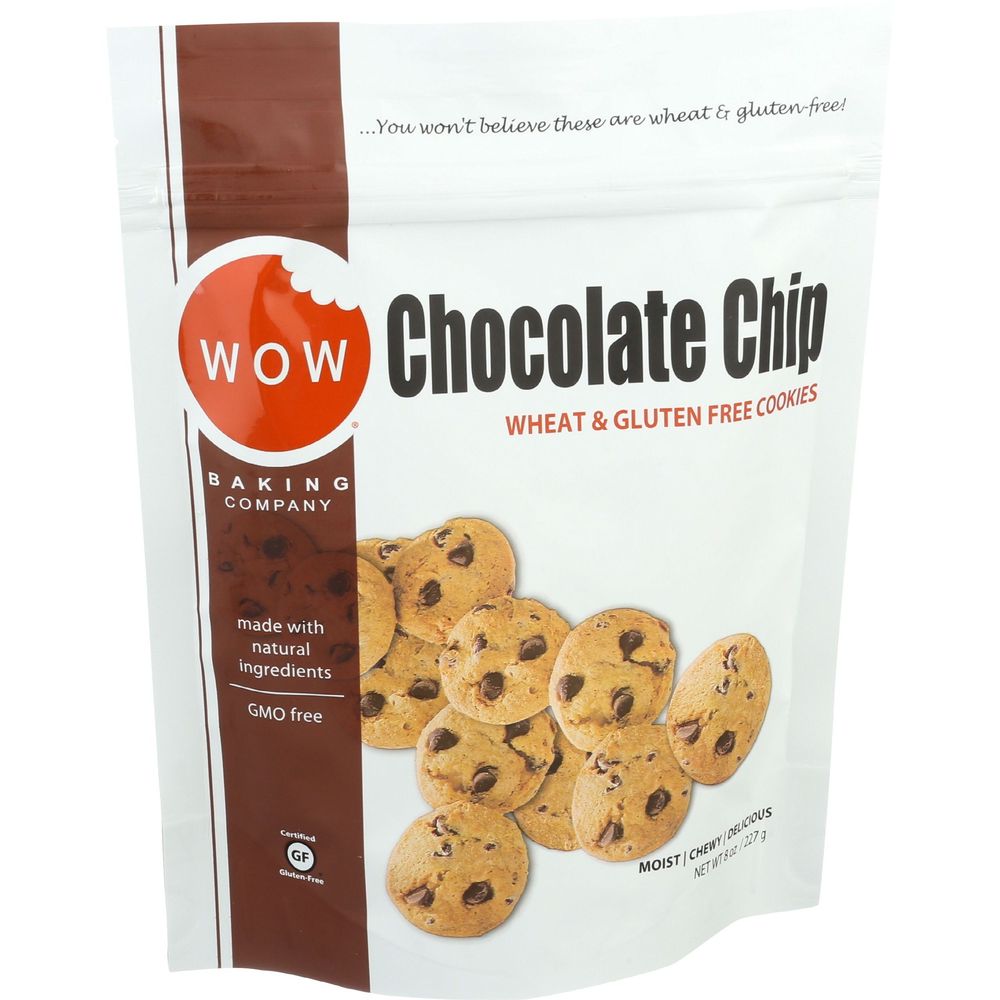 Wow Baking Chocolate Cookies, 8 Ounce -- 6 Per Case