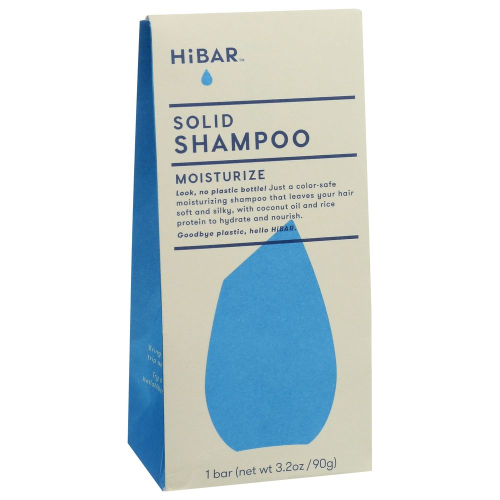 Hibar Moisturize Solid Shampoo Bar, 3.2 Ounce