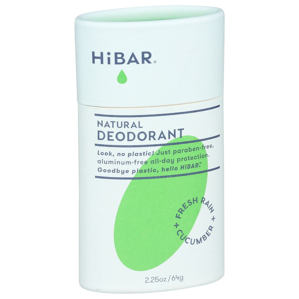 Hibar Fresh Rain And Cucumber Deodorant, 2.25 Ounce