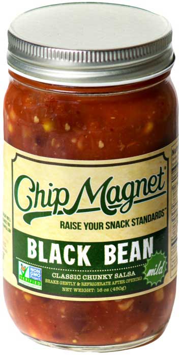 Chip Magnet Black Bean Salsa, 16 Ounce -- 6 Per Case
