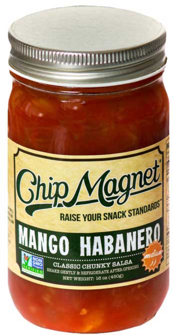 Chip Magnet Mango Habanero Salsa, 16 Ounce -- 6 Per Case