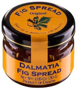 Dalmatia Original Fig Spread, 1.05 Ounce Mini Jar -- 30 Per Case