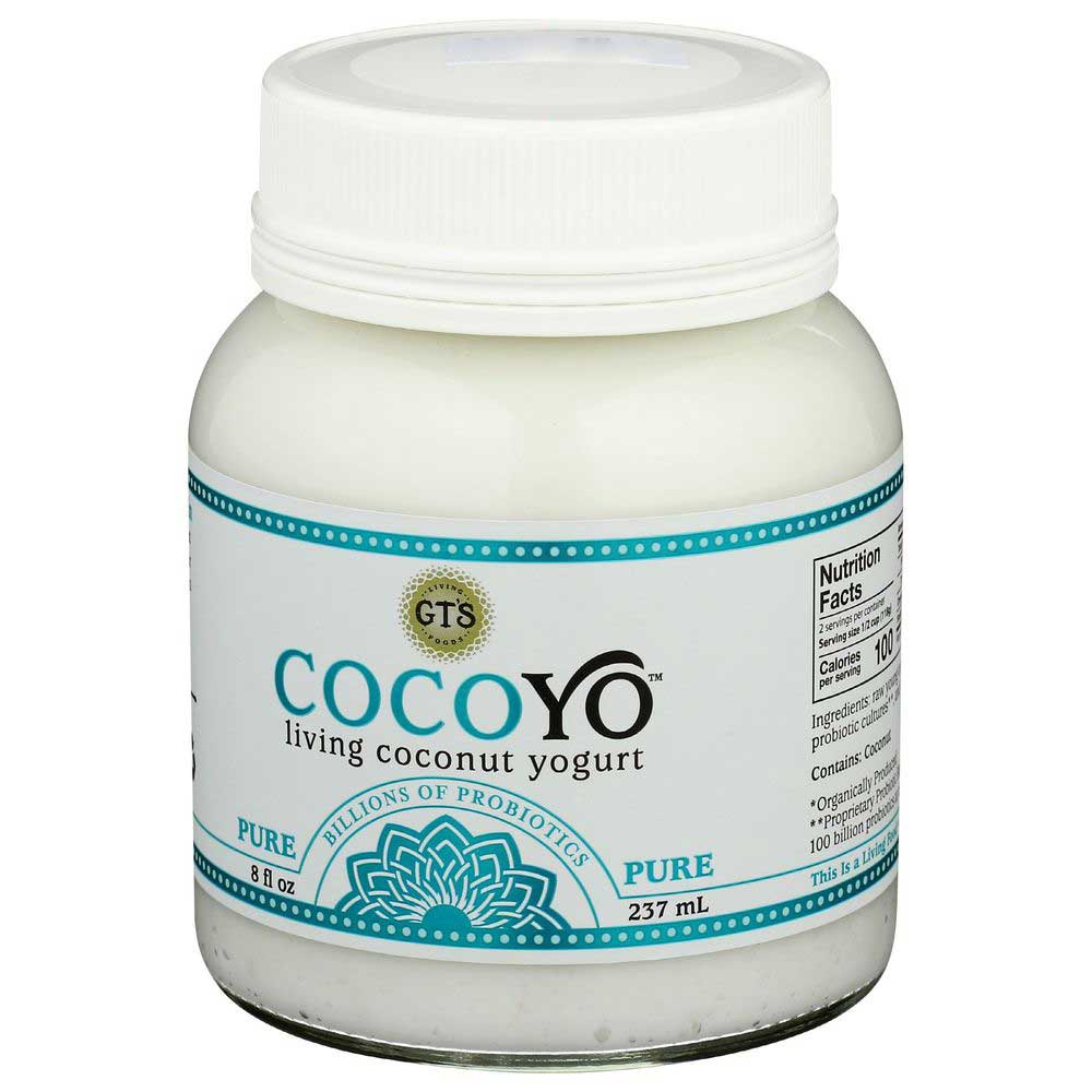 GTS Cocoyo Pure Living Coconut Yogurt, 8 Fluid Ounce -- 6 per case