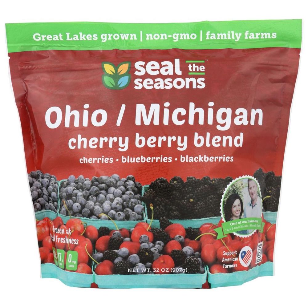 Seal The Seasons Ohio Michigan Cherry Berry Blend, 32 Ounce -- 6 Per Case