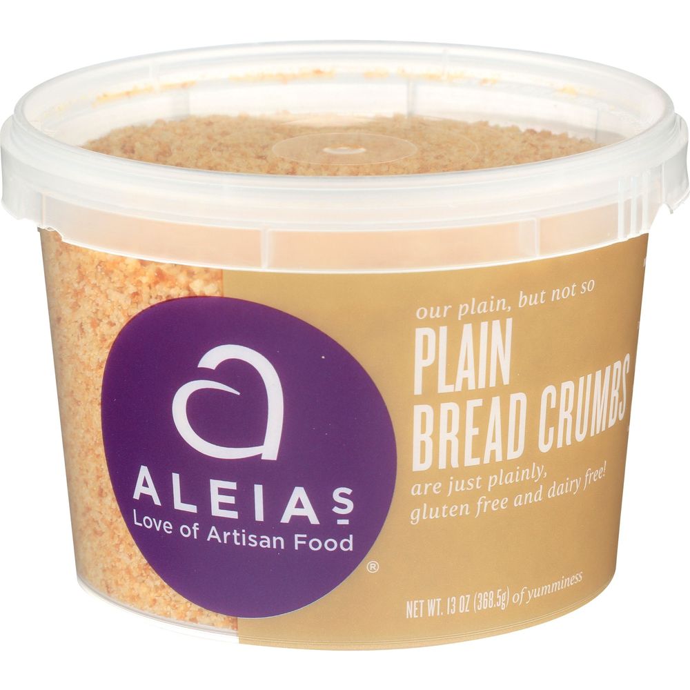 Aleia's Plain Bread Crumbs, 13 Ounce -- 12 Per Case