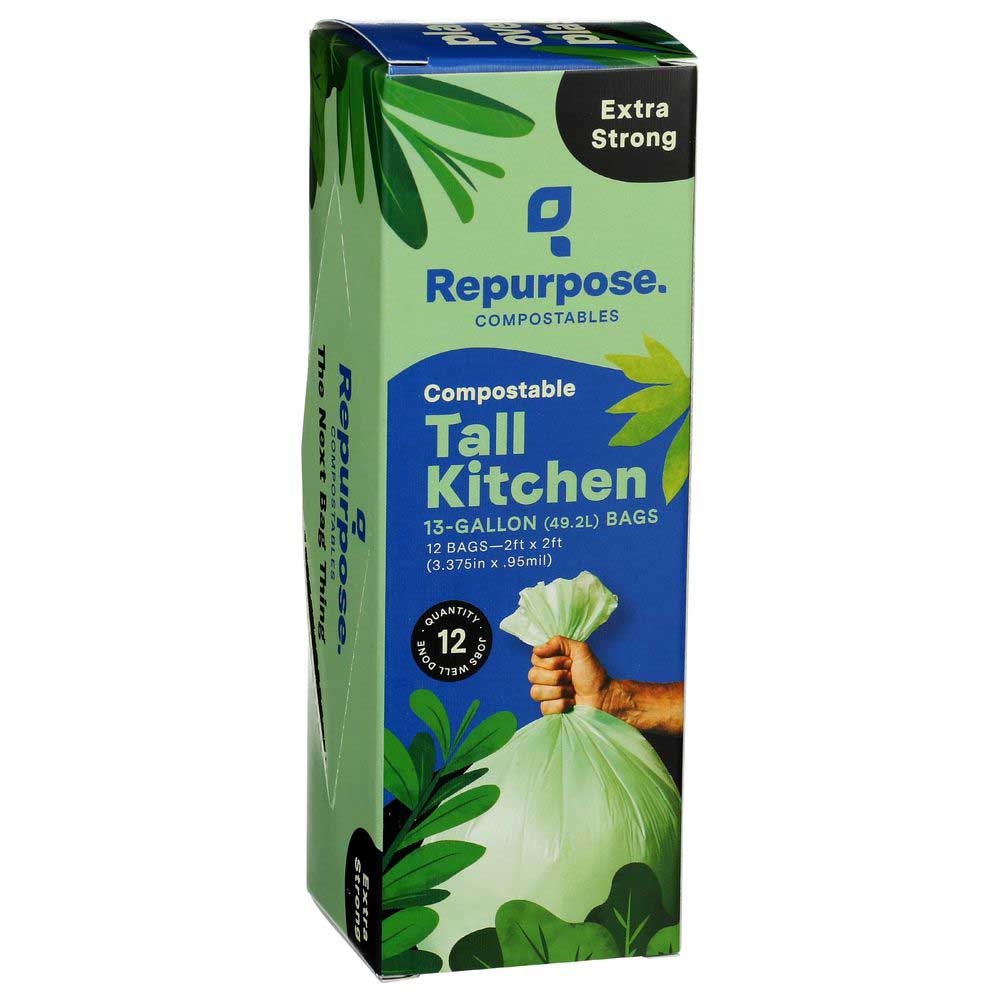 Repurpose 13 Gallon Extra Strong Tall Kitchen Bag, 12 Count -- 20 Per Case