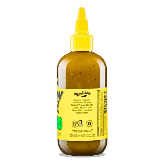 Yellowbird Foods Serrano Hot Sauce, 9.8 Ounce -- 6 Per Case