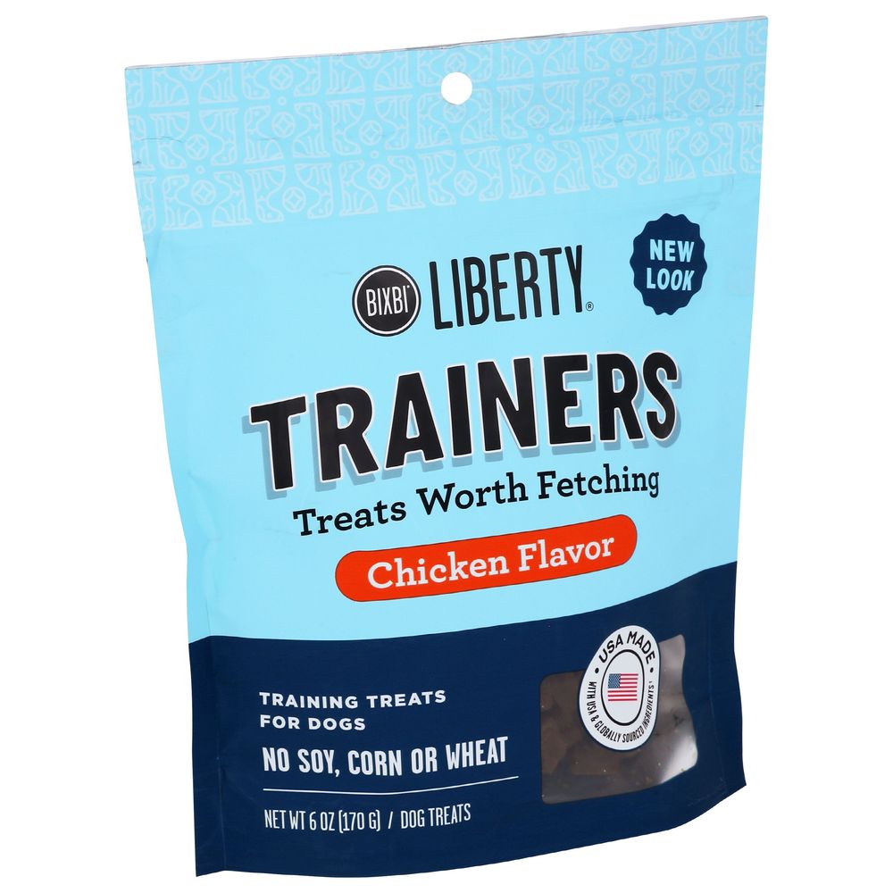 Bixbi Liberty Chicken Flavor Trainers Treats For Dog, 6 Ounce -- 8 Per Case