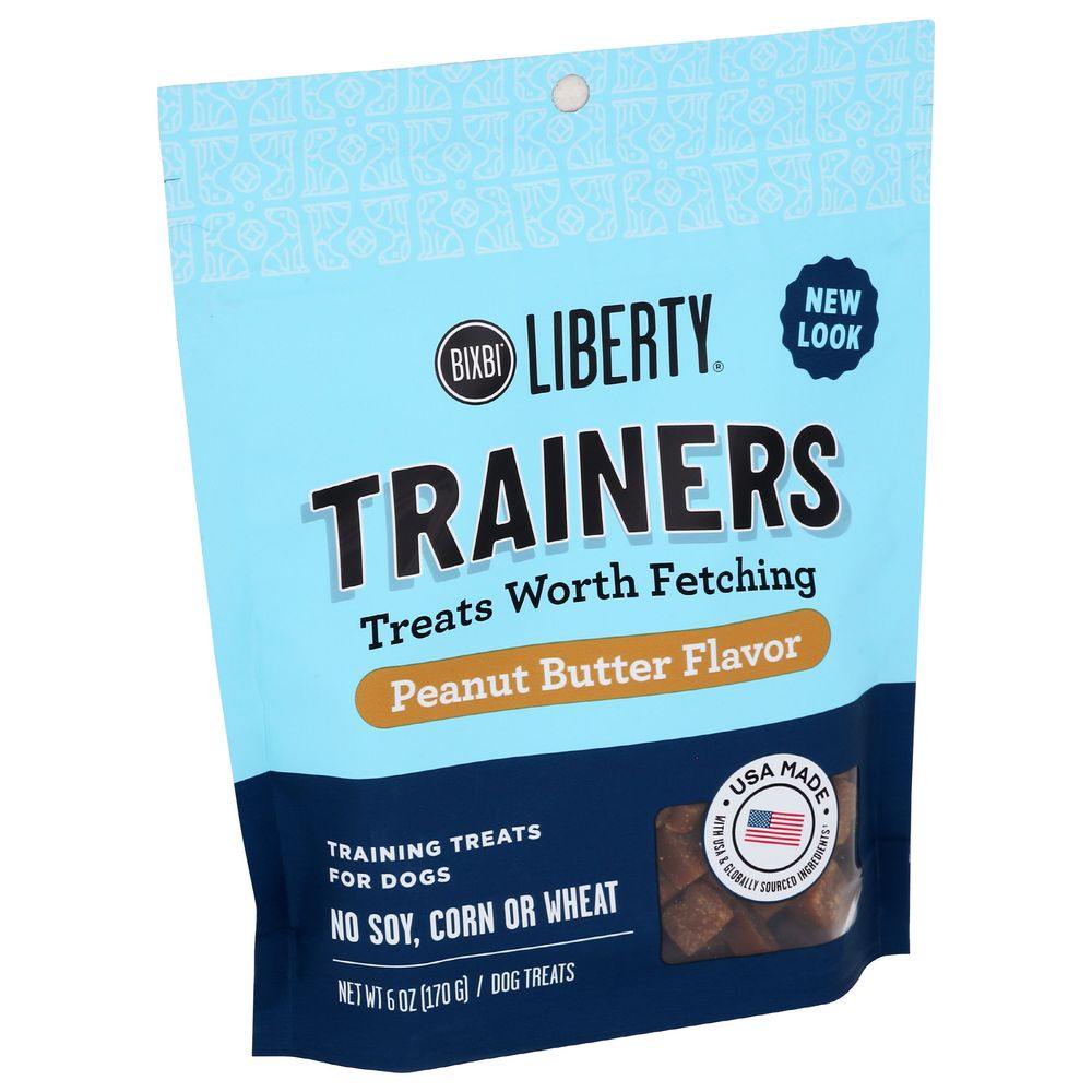 Bixbi Liberty Peanut Butter Flavor Trainers Treats For Dog, 6 Ounce -- 8 Per Case