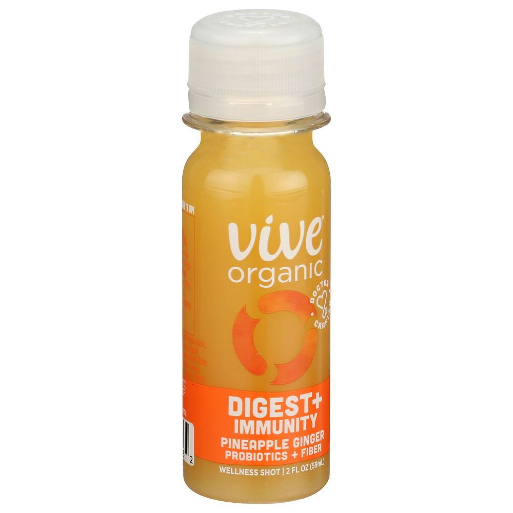 Vive Organic Digest Immunity Wellness Shot, 2 Fluid Ounce -- 12 Per Case