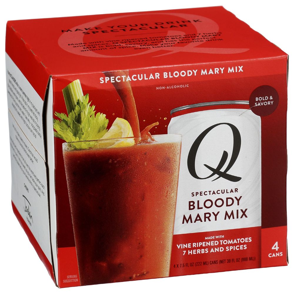 Q Mixers Spectacular Bloody Mary Mixer, 30 Fluid Ounce -- 6 Per Case