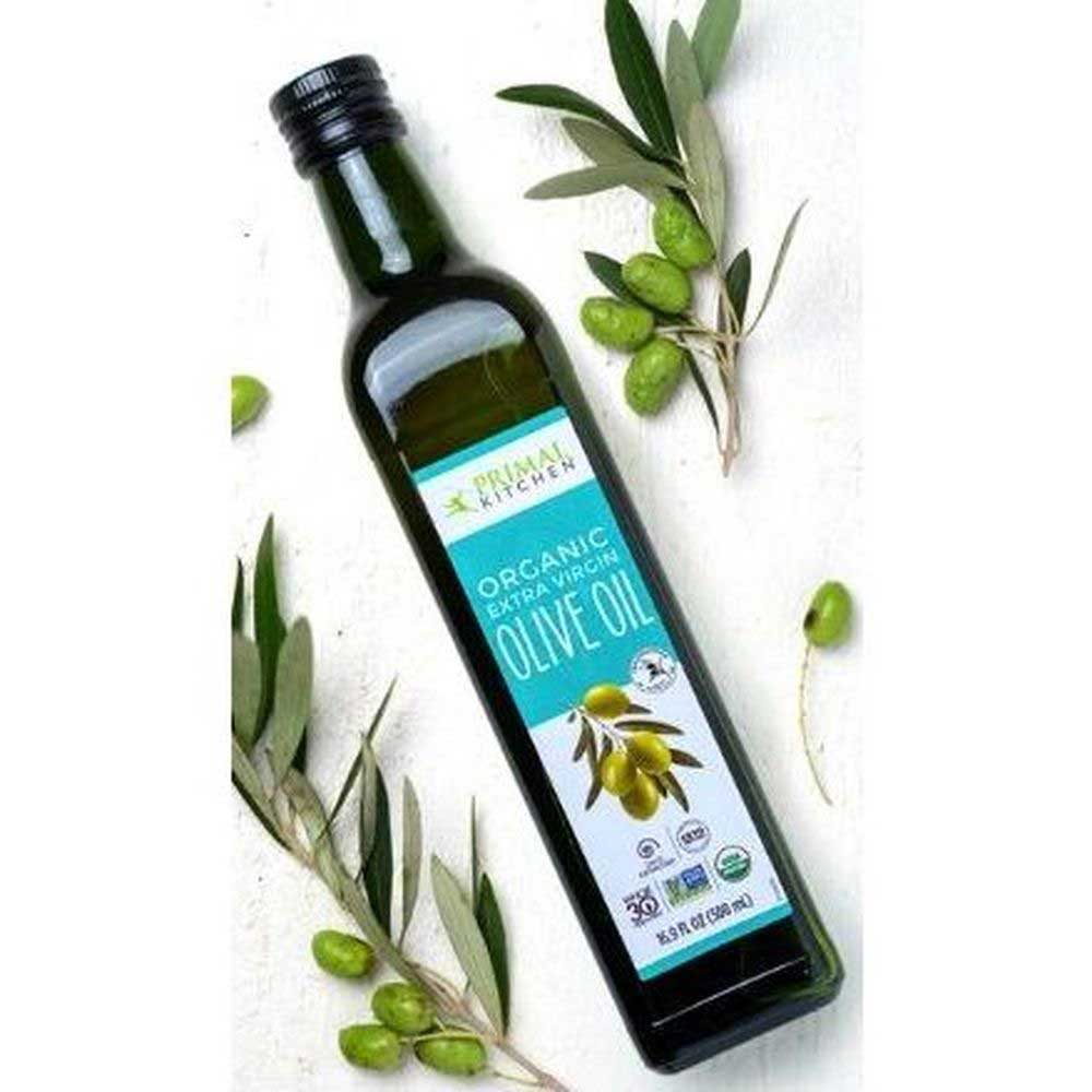 Primal Kitchen Organic Extra Virgin Olive Oil, 16.9 Fluid Ounce -- 6 Per Case