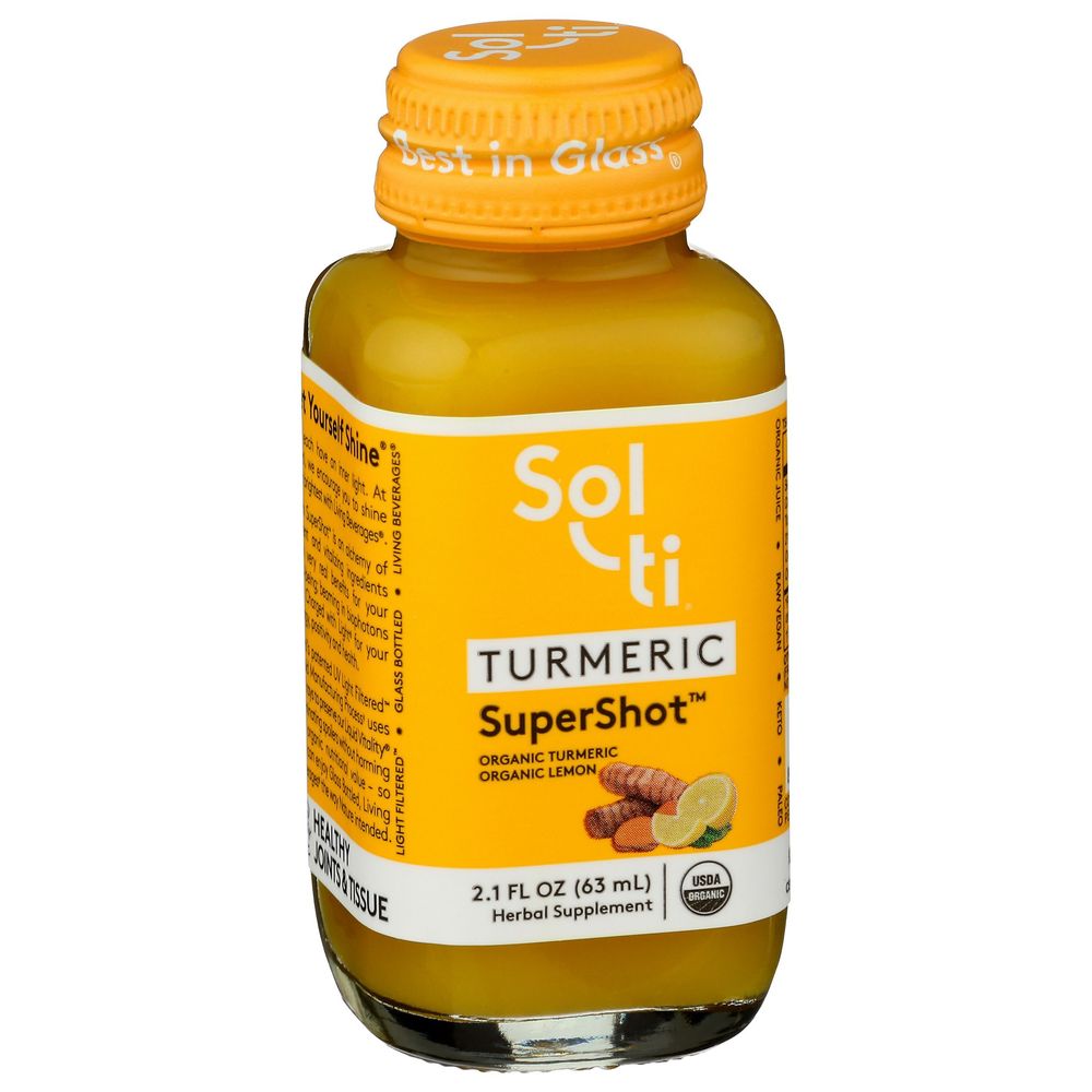 Sol-ti Organic Turmeric Supershot, 2 Fluid Ounce -- 12 Per Case