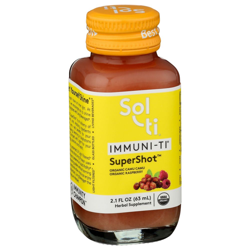 Sol-ti Organic Immuni Ti Supershot, 2 Fluid Ounce -- 12 Per Case