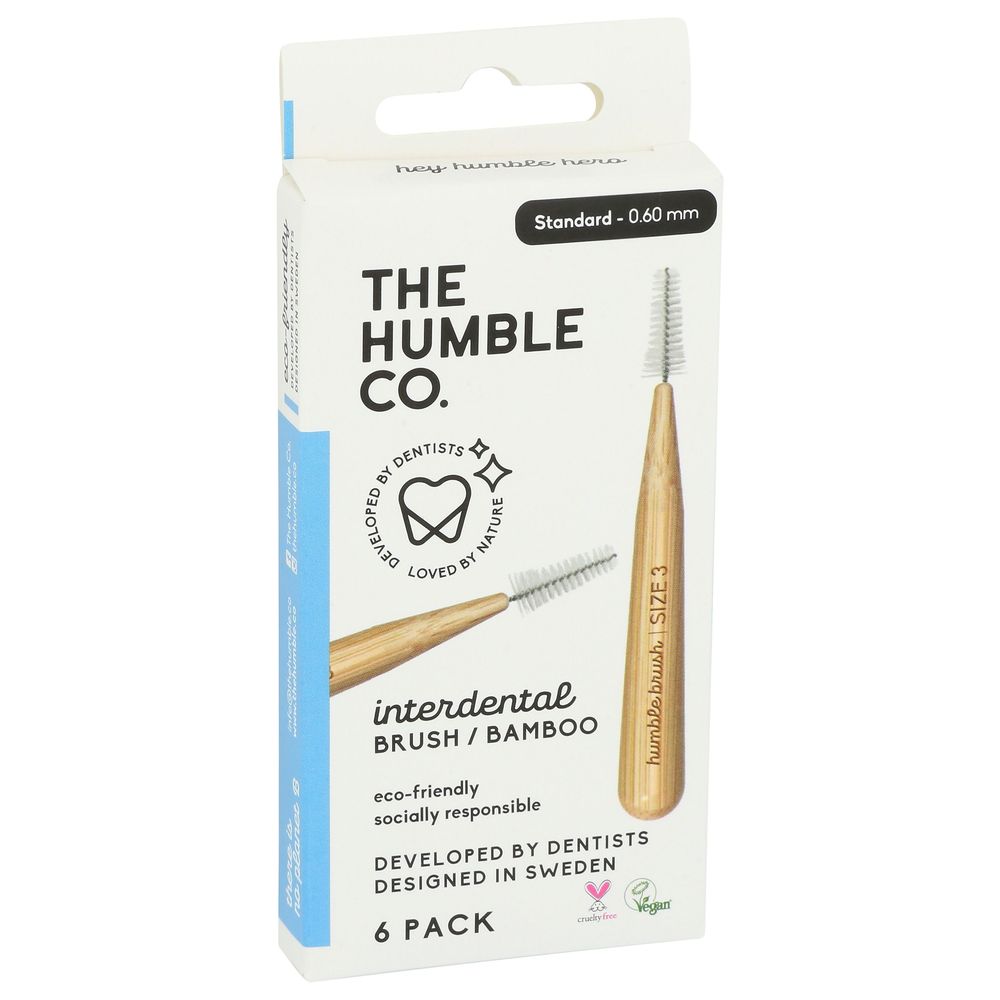 The Humble Co Standard Interdental Brush, 6 Count -- 6 Per Case