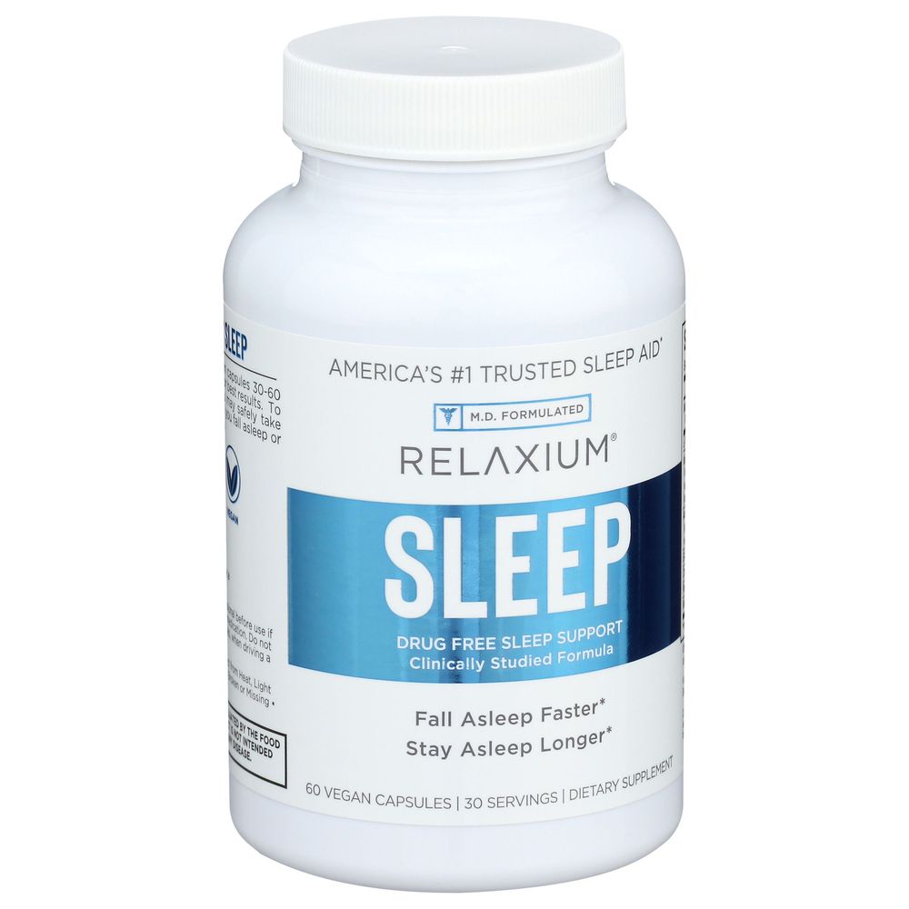 Relaxium Sleep Support Capsules, 60 Count