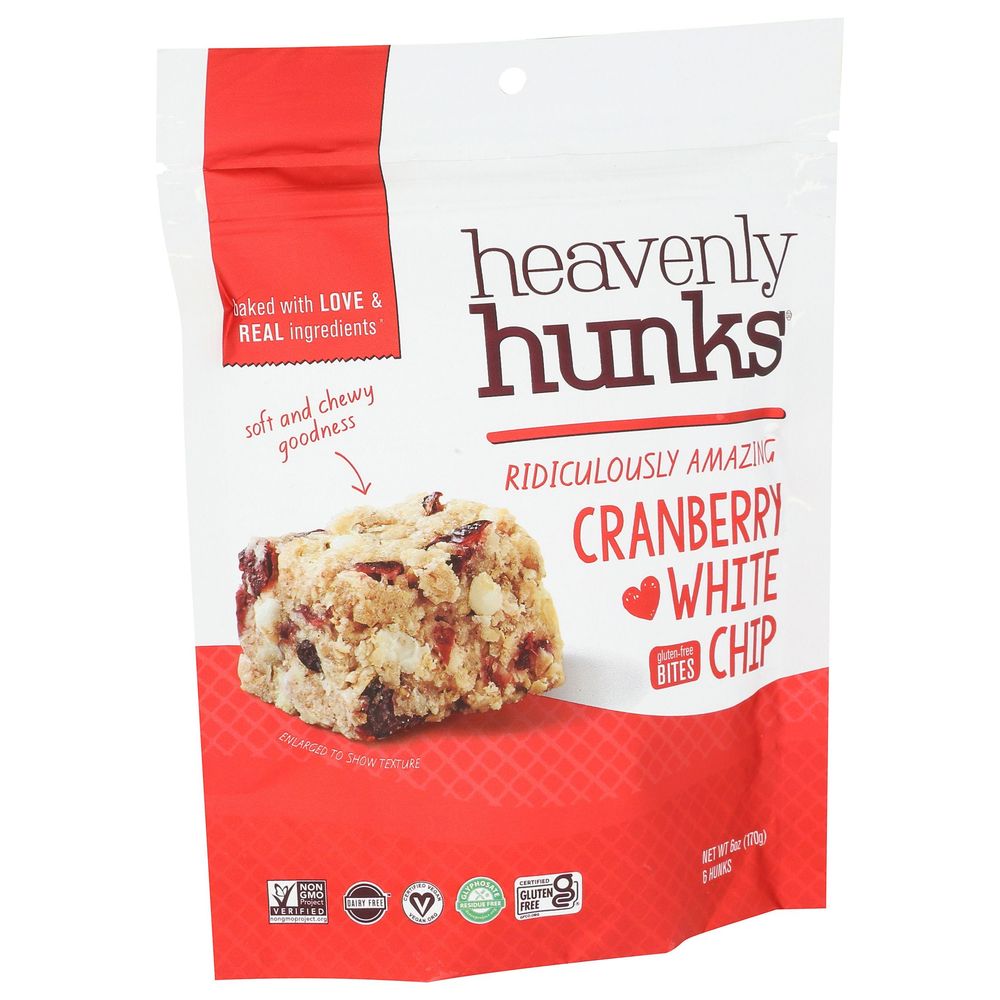 Heavenly Hunks Cranberry White Chip Cookie, 6 Ounce -- 6 Per Case