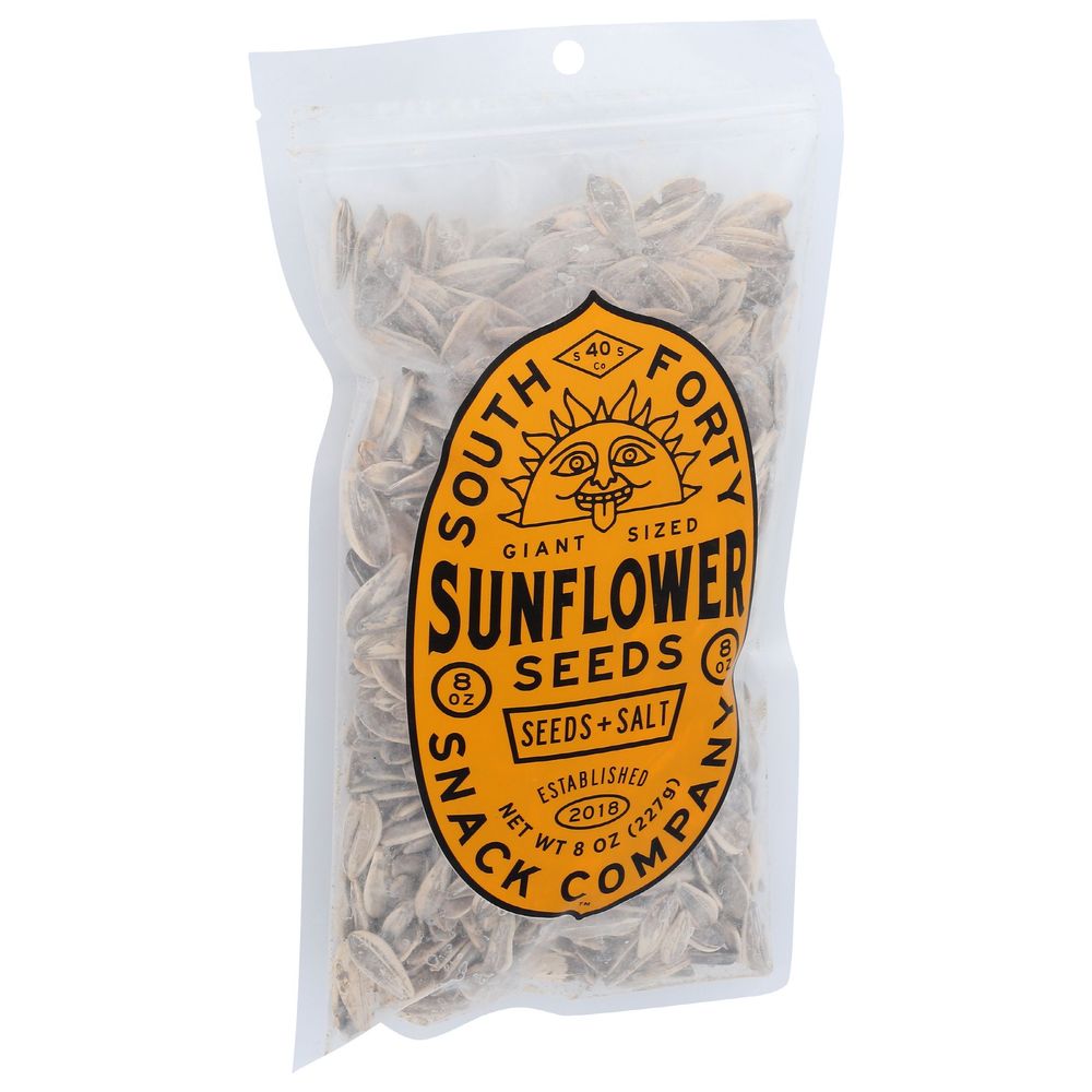 South Forty Giant Sized Sunflower Seeds, 8 Ounce -- 5 Per Case