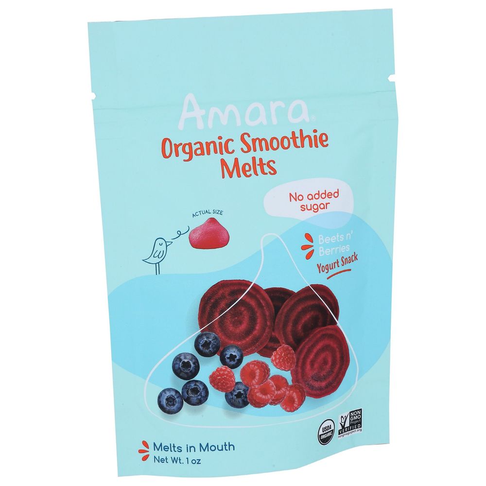 Amara Organic Beets And Berries Smoothie Melts, 1 Ounce -- 6 Per Case