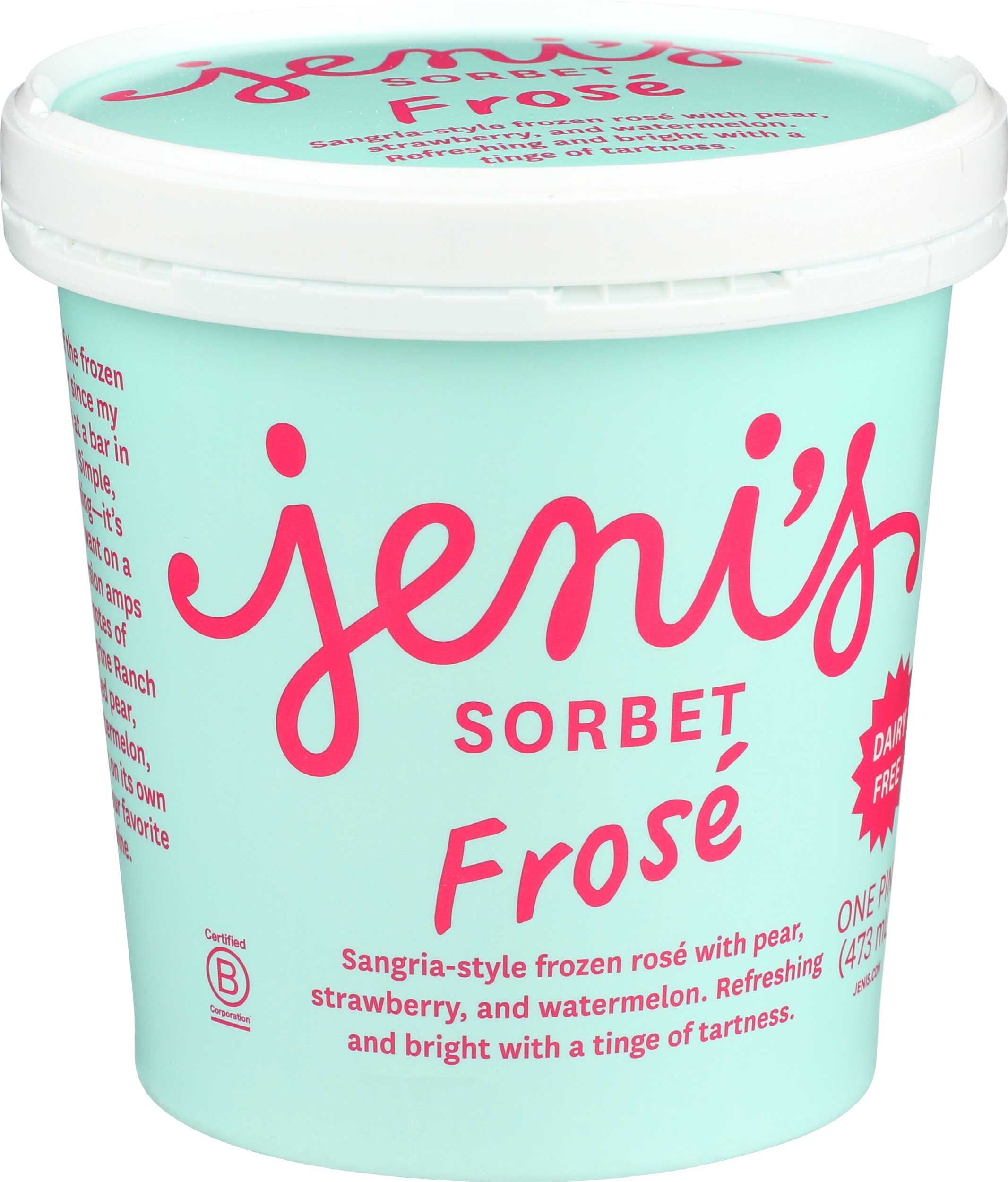 Jeni's Frose Sorbet, 16 Fluid Ounce -- 8 Per Case