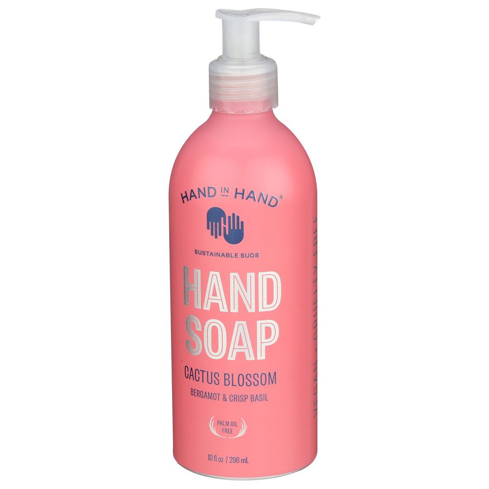 Hand in Hand Cactus Blossom Liquid Hand Soap, 10 Ounce -- per case