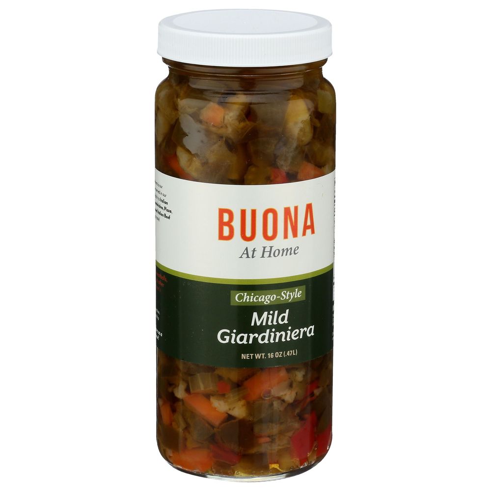 Buona Chicago Style Mild Giardiniera, 16 Ounce -- 12 Per Case