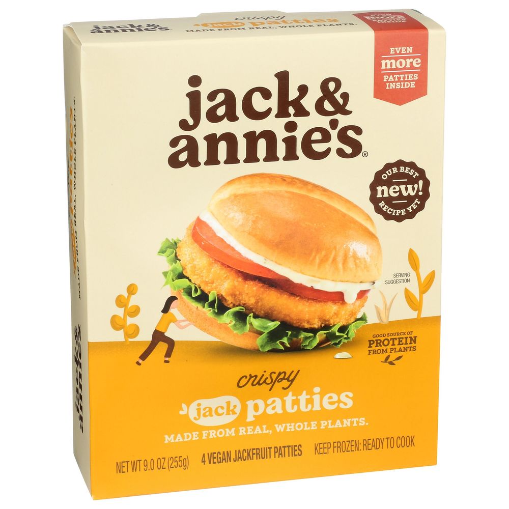 Jack & Annie's Crispy Jack Patties, 9 Ounce -- 8 Per Case