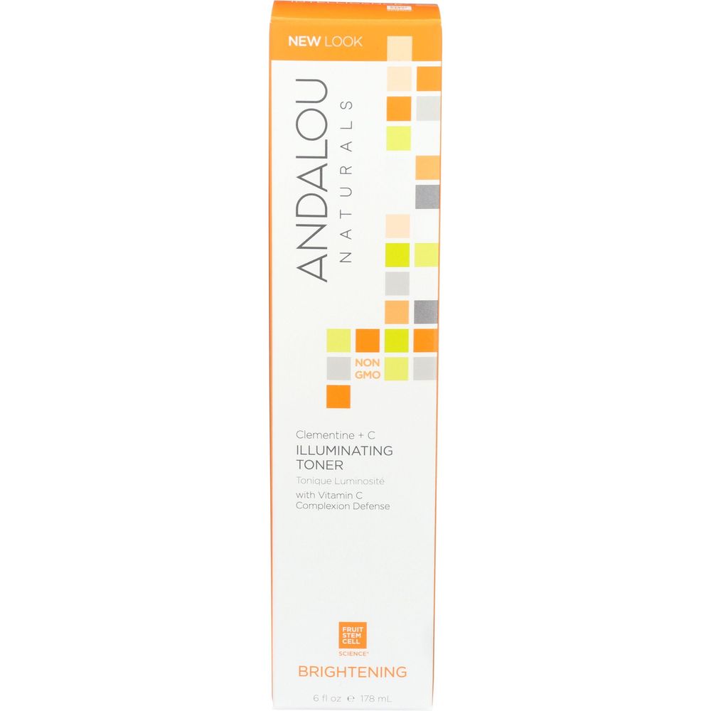 Andalou Naturals Clementine Plus C Illuminating Toner, 6