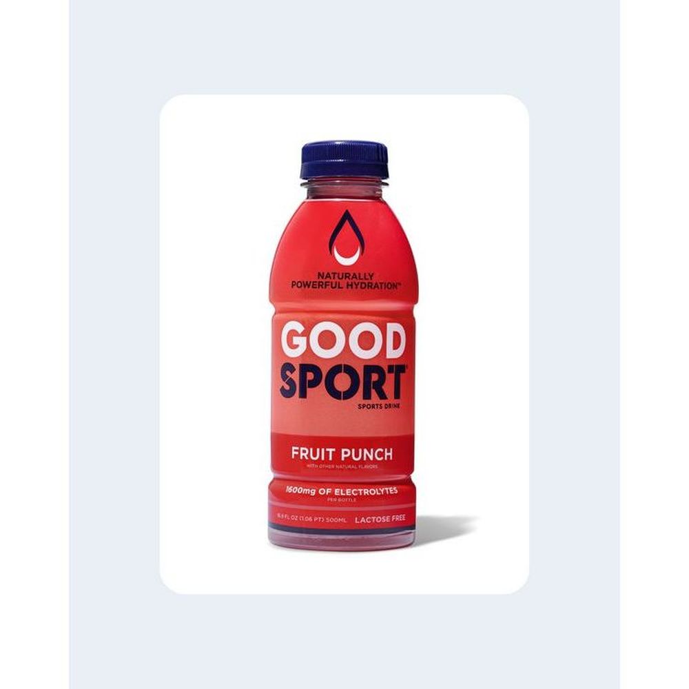 Goodsport Fruit Punch Sports Drink, 16.9 Fluid Ounce -- 12 Per Case