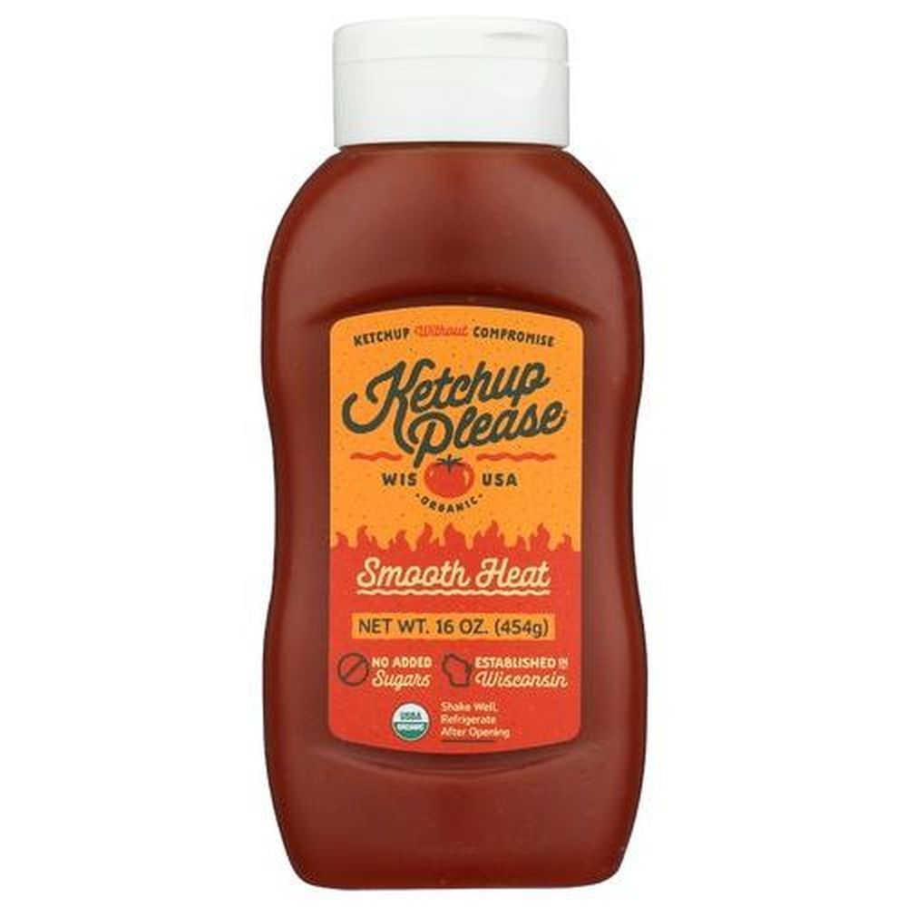 Ketchup Please Smooth Heat Ketchup, 16 Ounce -- 6 Per Case