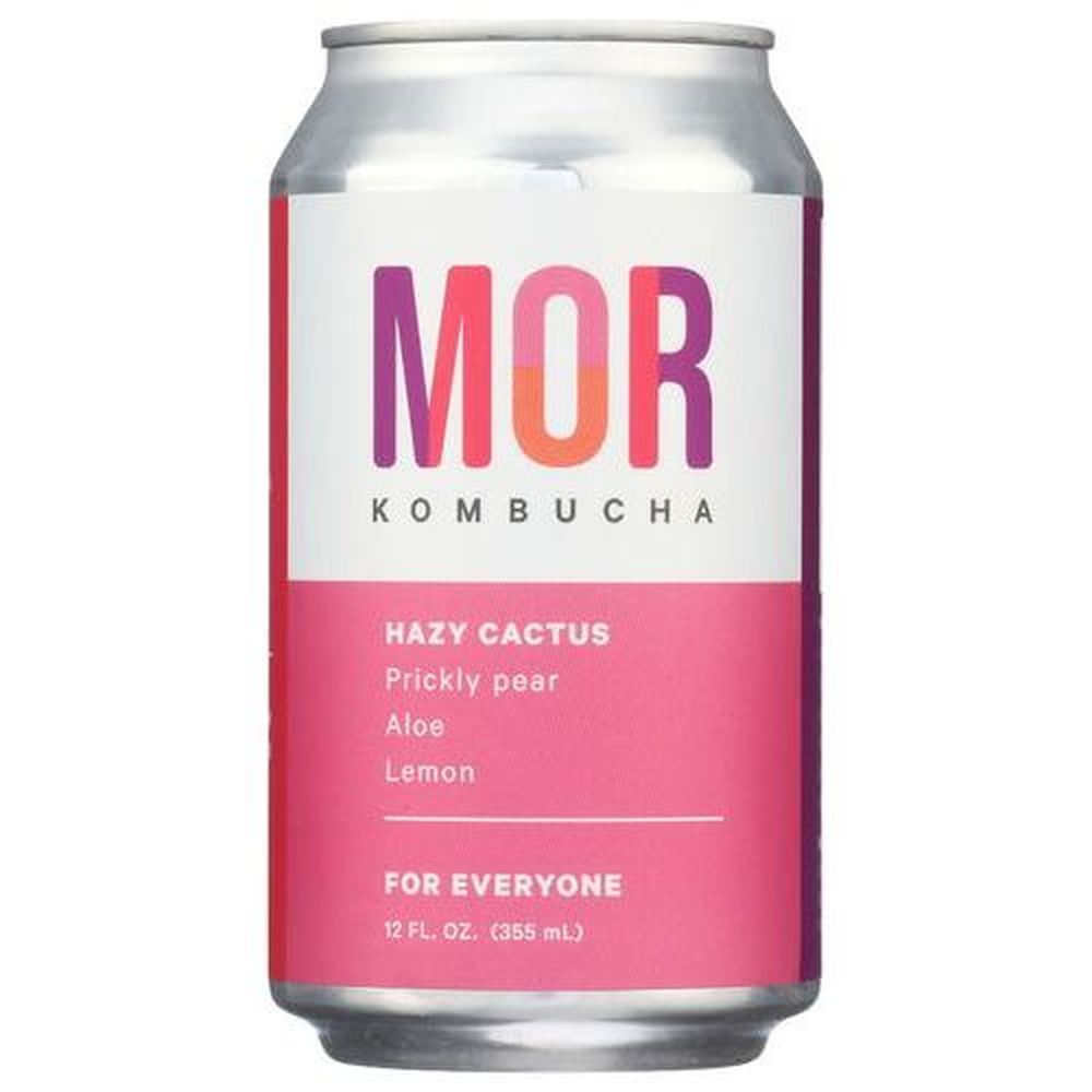Mor Hazy Cactus Kombucha, 12 Fluid Ounce -- 12 Per Case