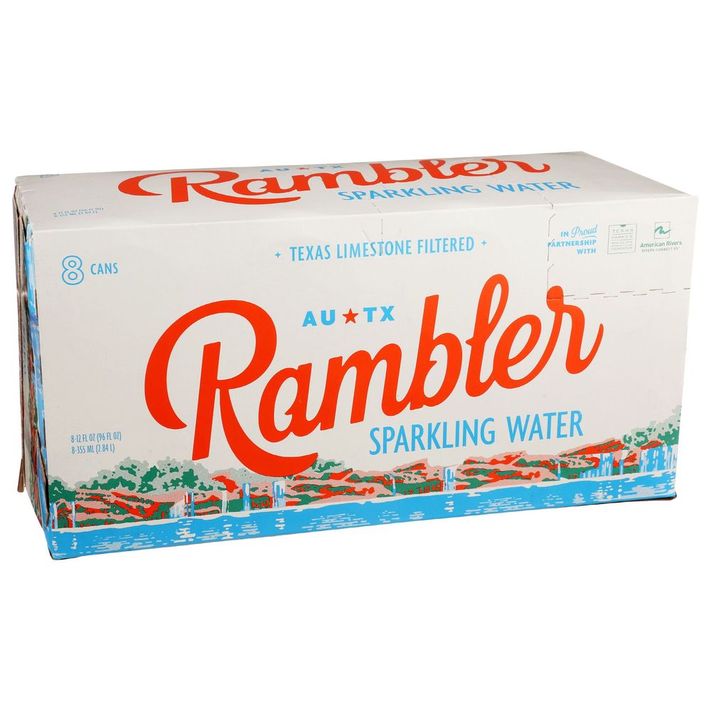 Rambler Sparkling Water, 12 Fluid Ounce -- 3 Per Case