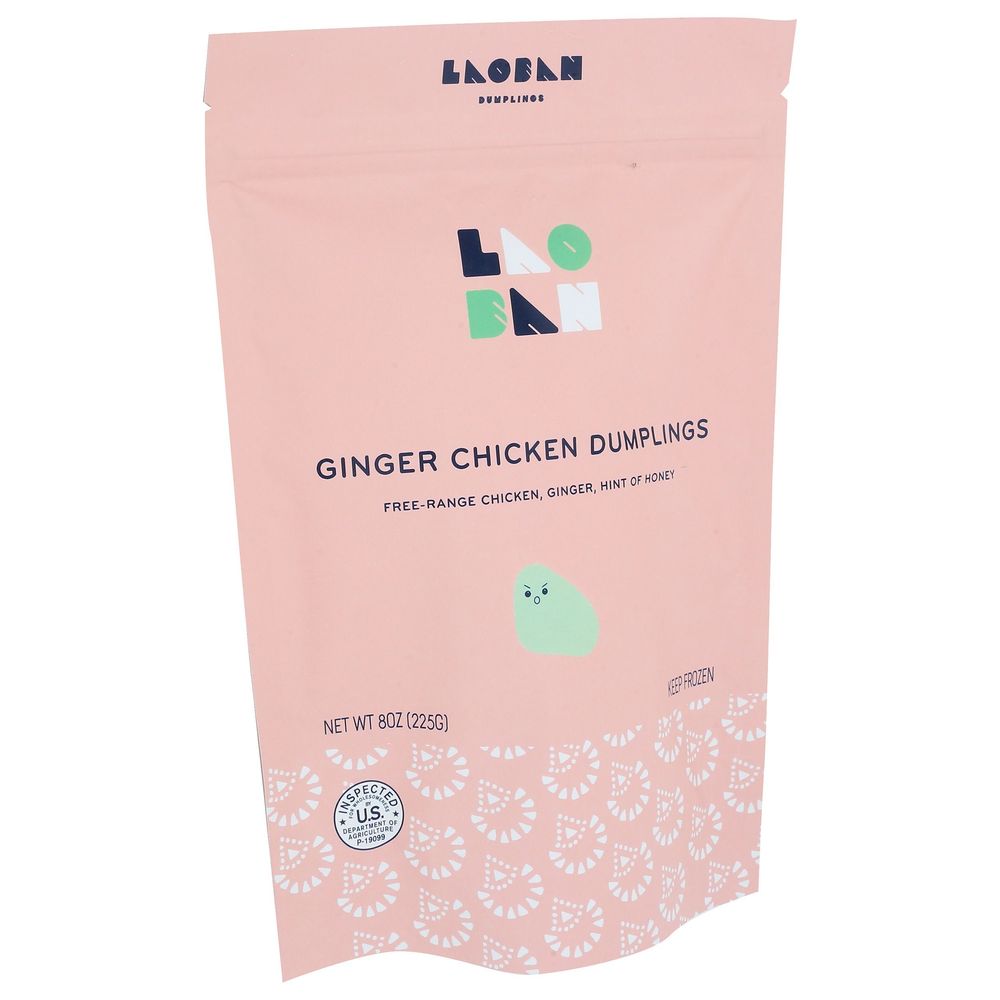 Laoban Ginger Chicken Dumplings, 8 Ounce -- 6 Per Case