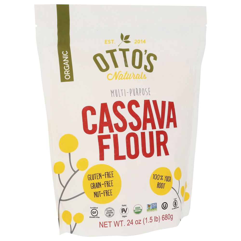 Otto's Naturals Organic Cassava Flour, 1.5 Pound -- 6 Per Case